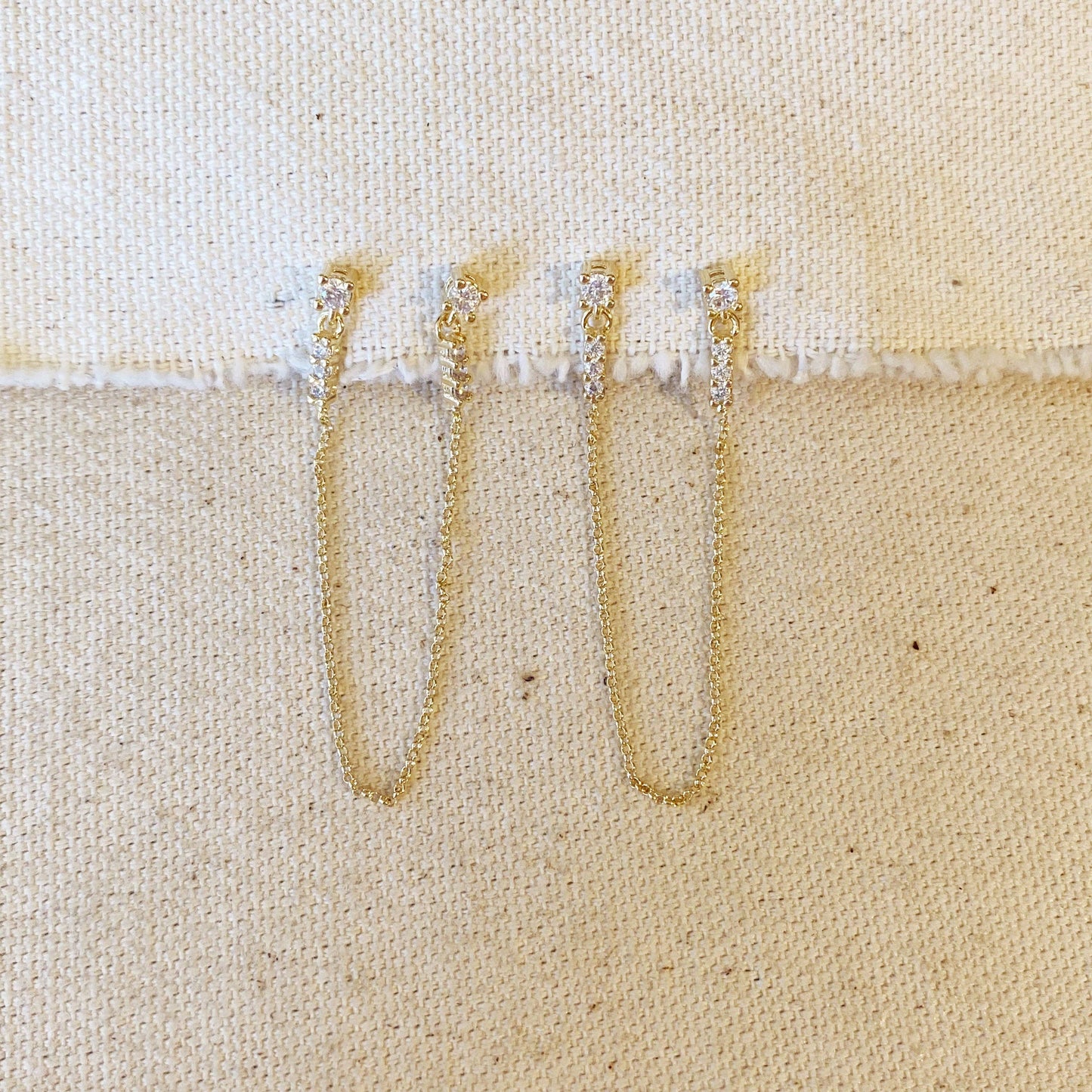 Double Piercing Earrings